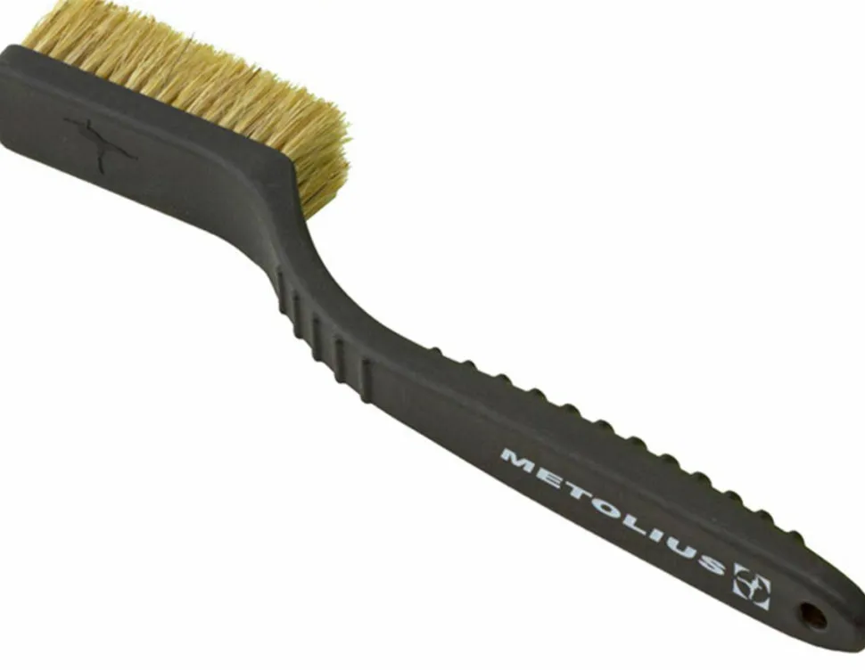 Metolius Climbing Razorback Boar's Hair Brush Black
