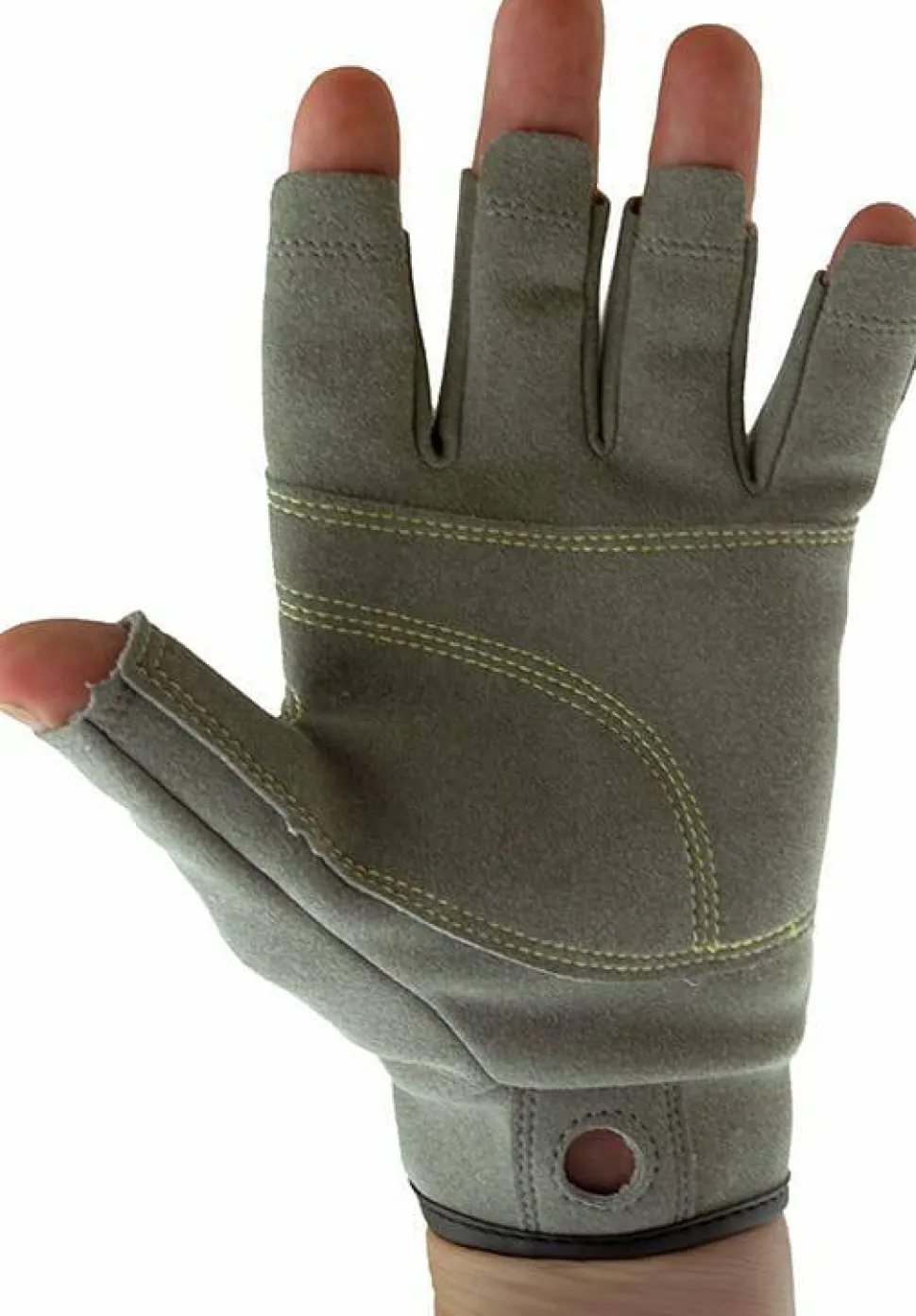 Metolius Climbing Talon Belay Glove 3/4 Gray/olive