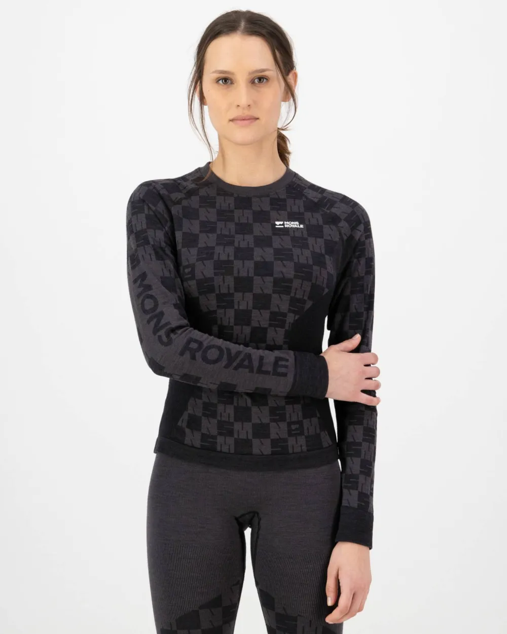 Outlet Women's Ascender Merino Seamless Long Sleeve Skidkläder Dam|Underställ Dam