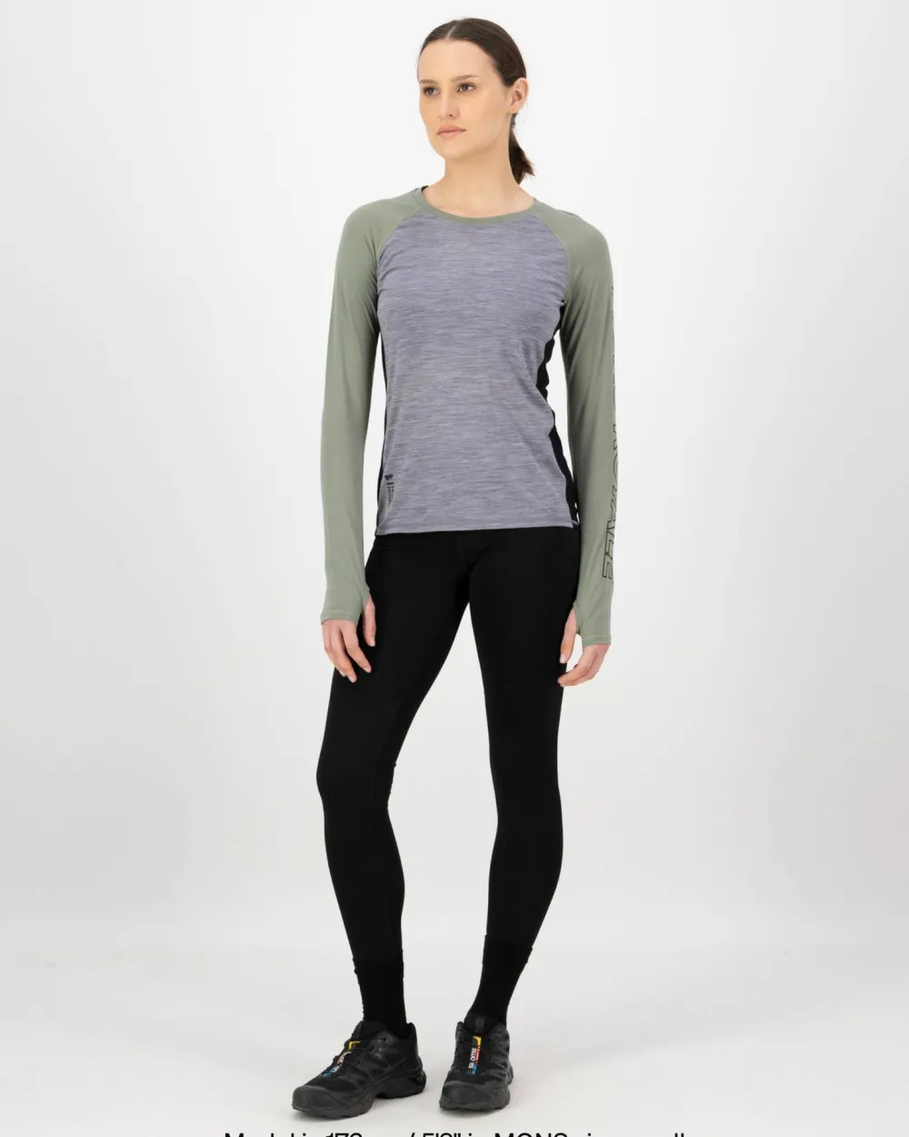 Mons Royale Women's Bella Tech Long Sleeve Willow Sale
