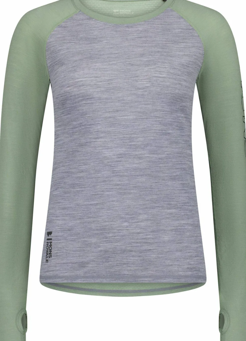 Mons Royale Women's Bella Tech Long Sleeve Willow Sale