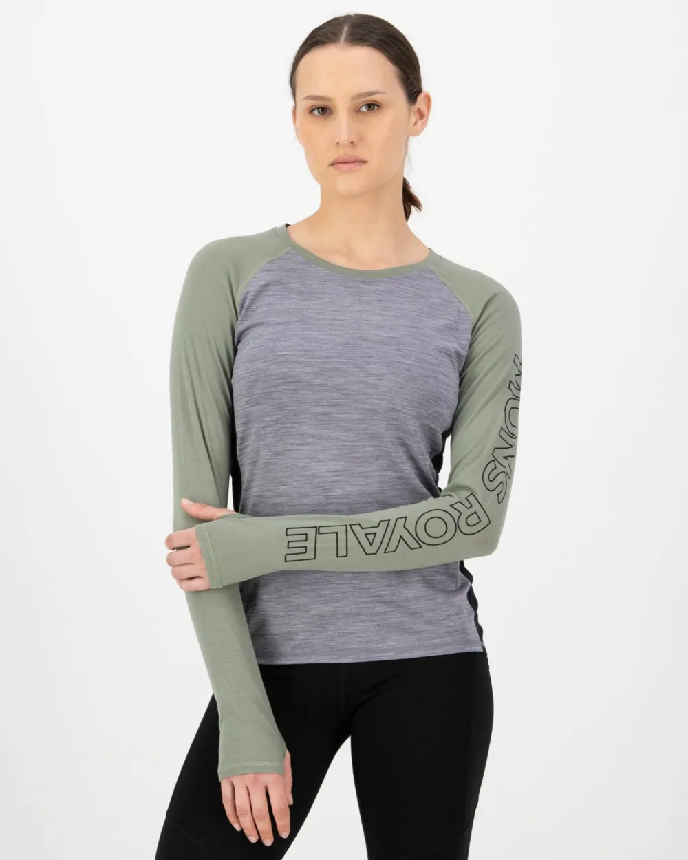 Mons Royale Women's Bella Tech Long Sleeve Willow Sale