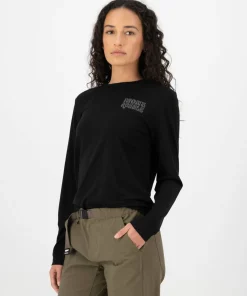 Mons Royale Women's Icon Merino Long Sleeve Black Hot