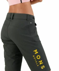 Mons Royale Women's Momentum 2.0 Bike Shorts Black/Gold