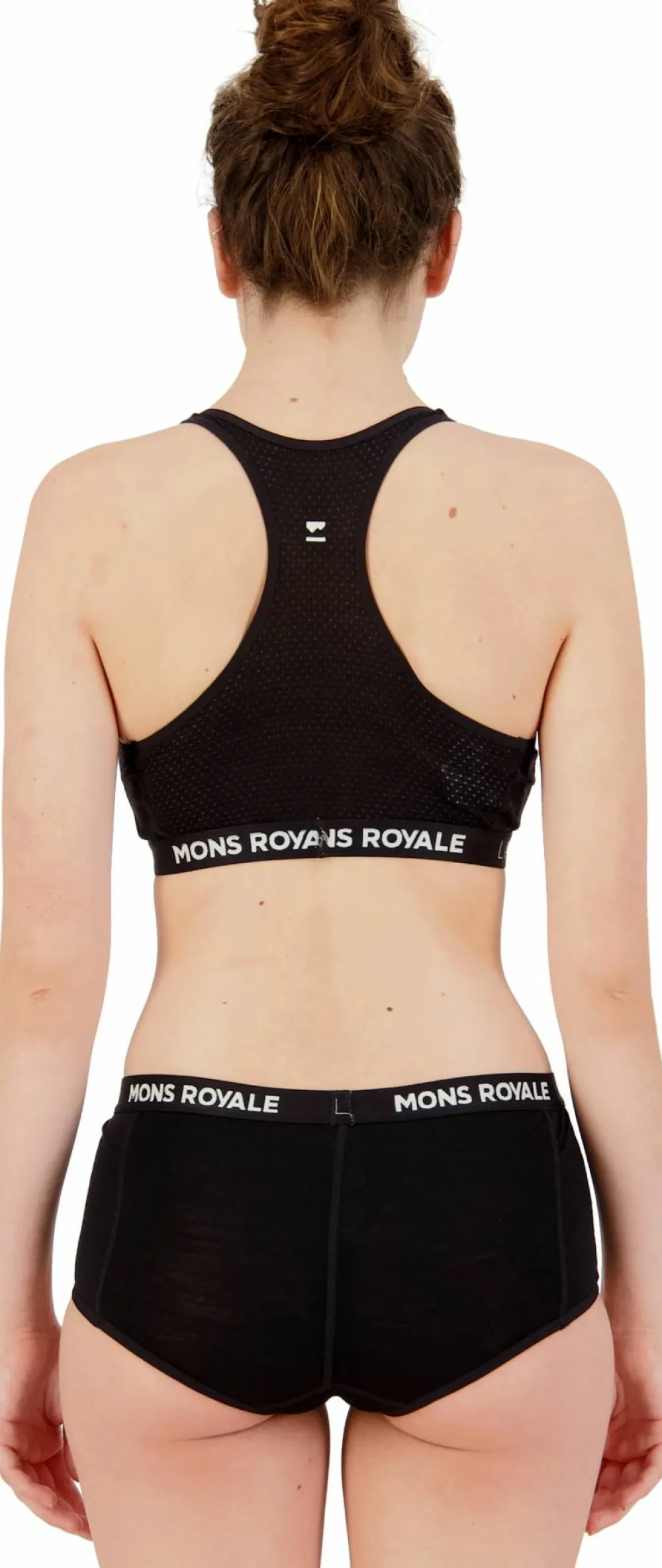 Mons Royale Women's Sierra Sports Bra Black Sale
