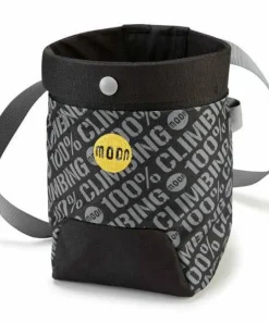 Moon Climbing Trad Chalk Bag Black/Grey