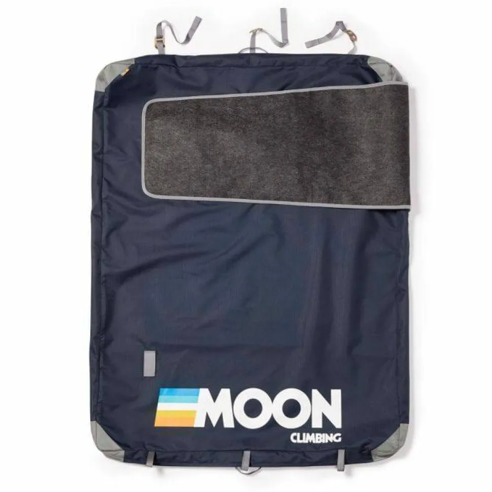 Moon Climbing Warrior Crash Pad Shell Retro Stripe Indigo