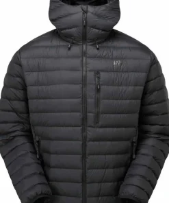 Mountain Equipment Men's Earthrise Hooded Jacket Black/Black New