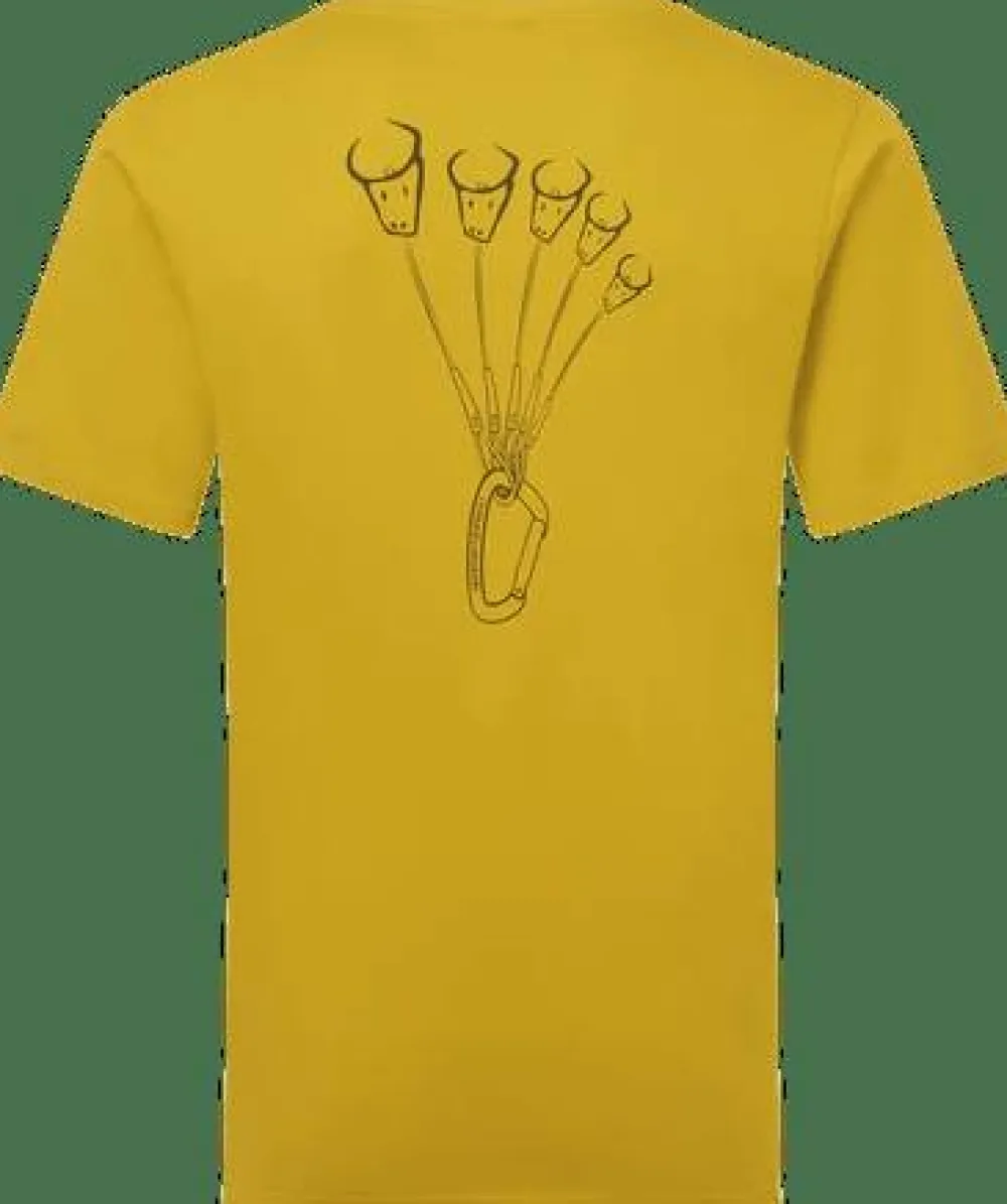 Mountain Equipment Men's Yorik On Wire Tee Olive Oil New