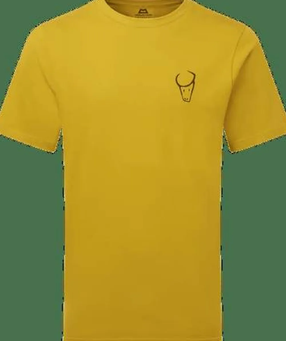 Mountain Equipment Men's Yorik On Wire Tee Olive Oil New
