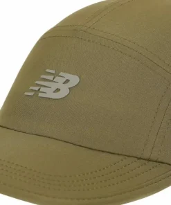 New Balance Men's 5 Panel Performance Hat Pink Salt Sale