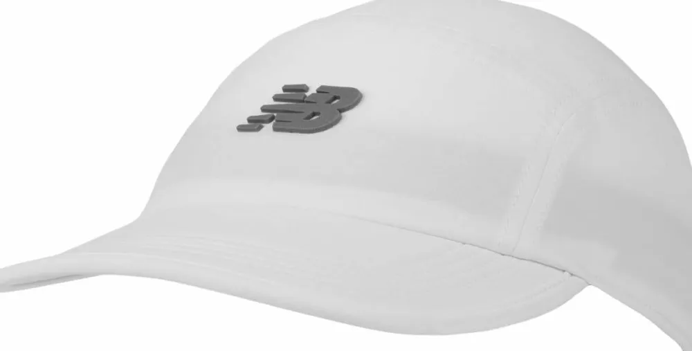 New Balance Men's 5 Panel Performance Hat White Outlet