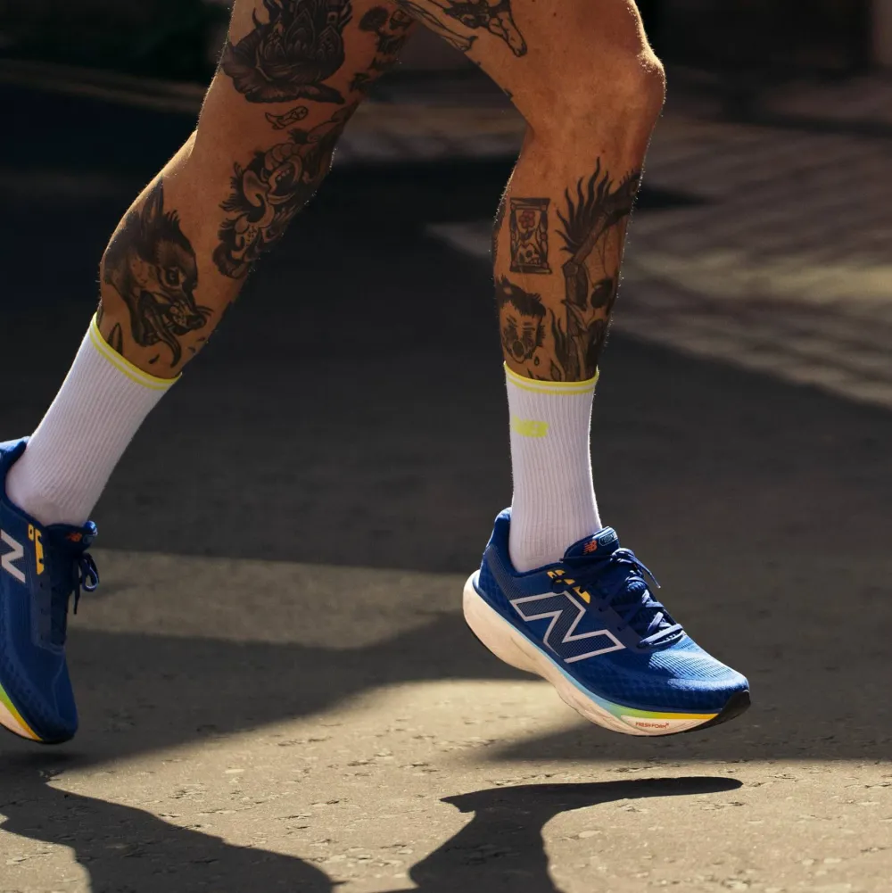 New Balance Men's Freshfoam X 1080v14 Inkwell with Silver Metallic and Ginger Lemon Sale