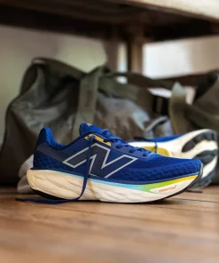 New Balance Men's Freshfoam X 1080v14 Inkwell with Silver Metallic and Ginger Lemon Sale