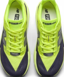 New Balance Men's FuelCell Rebel V5 Alkaline Green / Boysenberry / Dark Silver Metallic Sale