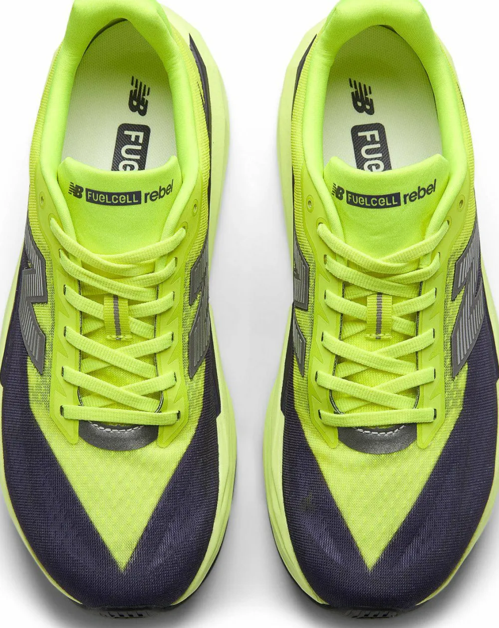New Balance Men's FuelCell Rebel V5 Alkaline Green / Boysenberry / Dark Silver Metallic Sale