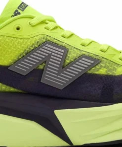New Balance Men's FuelCell Rebel V5 Alkaline Green / Boysenberry / Dark Silver Metallic Sale