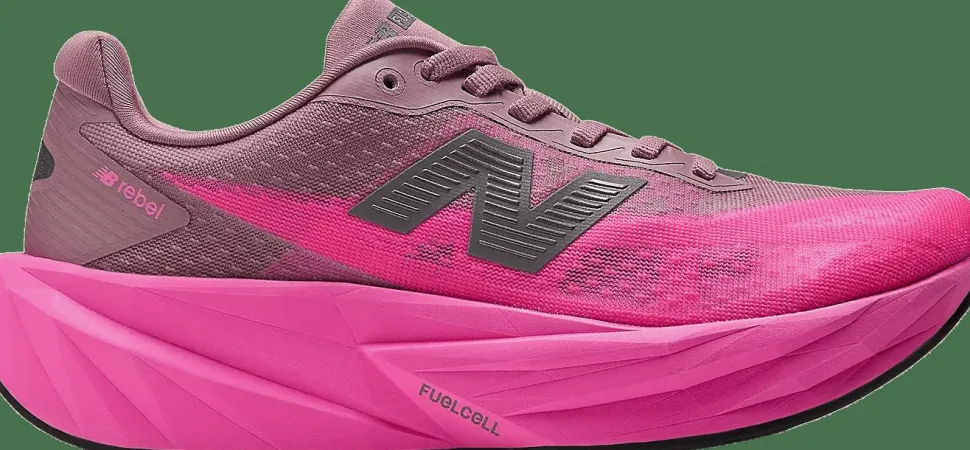 New Balance Women's Fuelcell Rebel V5 Pink Heat
