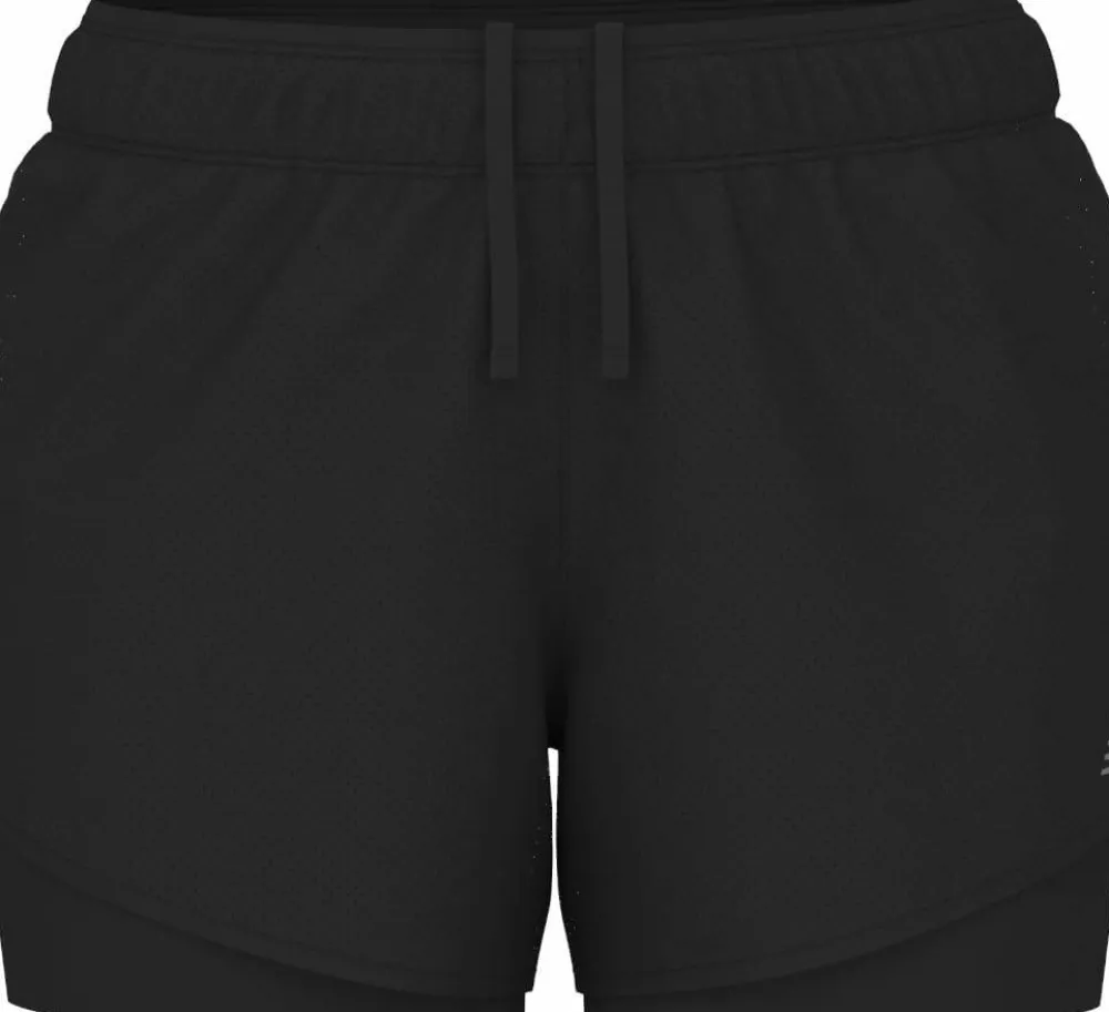 New Balance Women's Rc 2-In-1 Short 3 Black Best