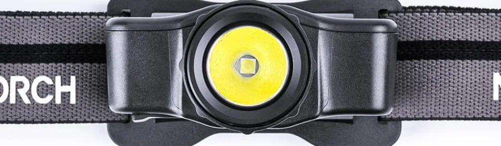 NexTorch Maxstar Pannlampa 1200 Inbyggt Uppladdninsbart Batteri Black Clearance