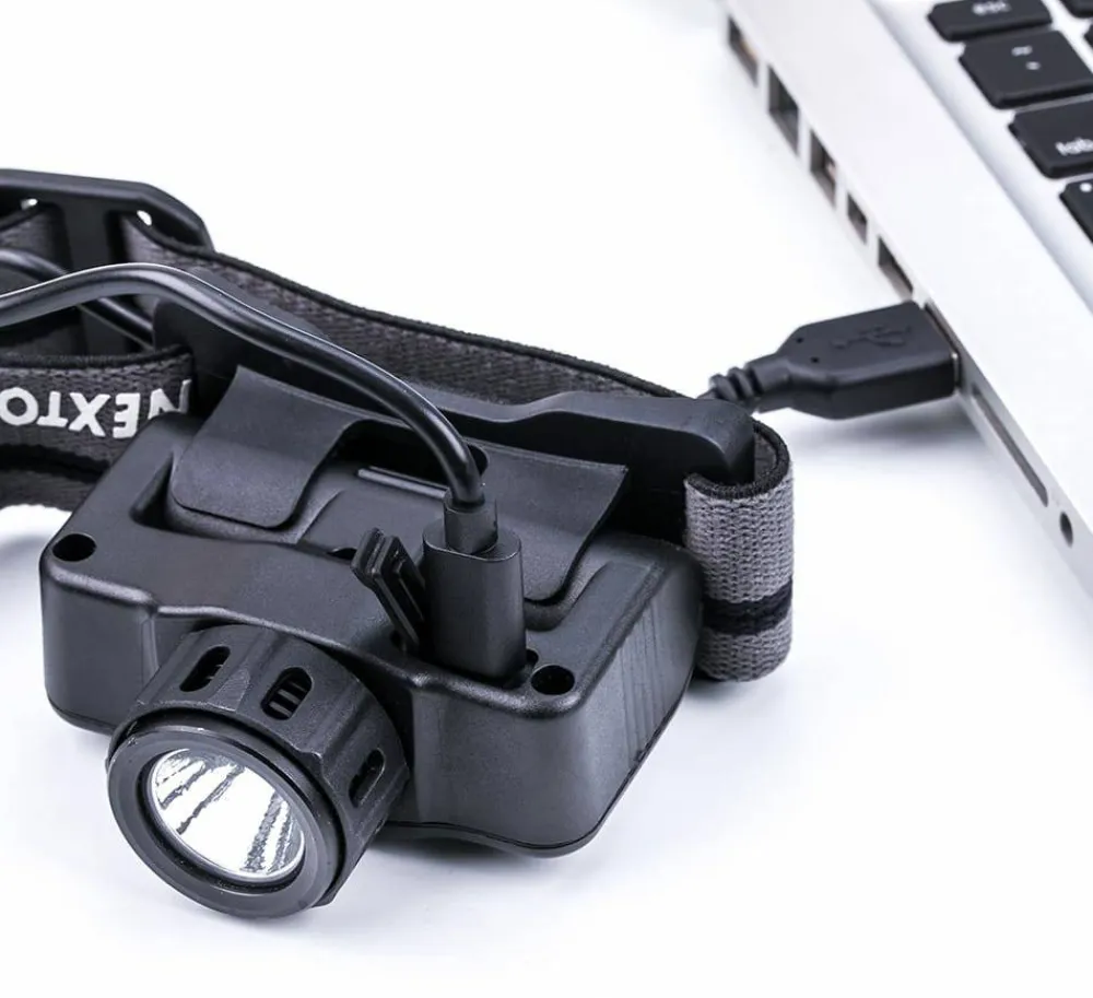 NexTorch Maxstar Pannlampa 1200 Inbyggt Uppladdninsbart Batteri Black Clearance