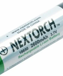 NexTorch Uppladdningsbart batteri 18650 Black