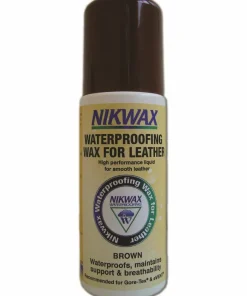 Nikwax Waterproofing Wax for Leather Brown New