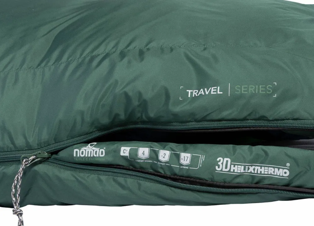Nomad Triple-S Premium Sleeping Bag Trekking Green Online