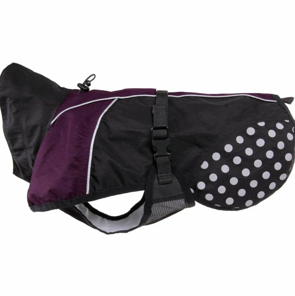 Non-stop Dogwear Beta Pro Raincoat Black/Purple