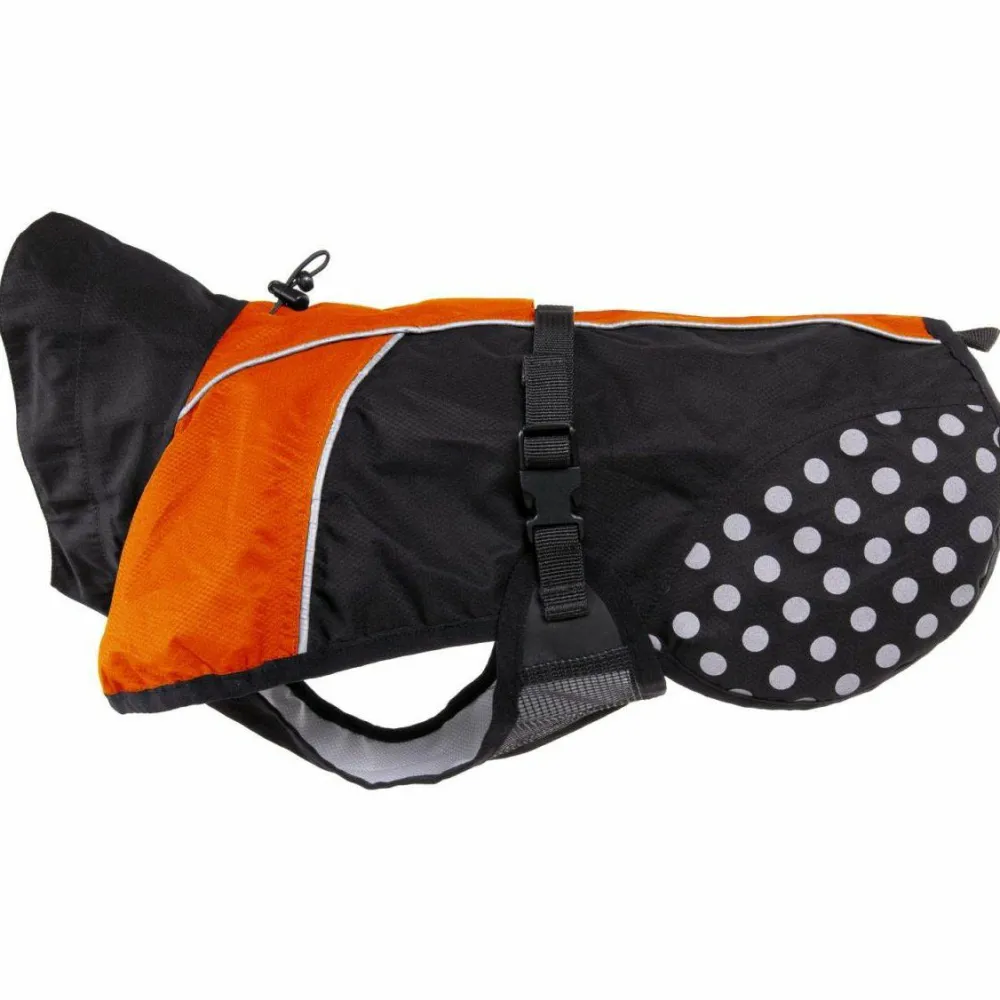 Non-stop Dogwear Beta Pro Raincoat Black/ Orange