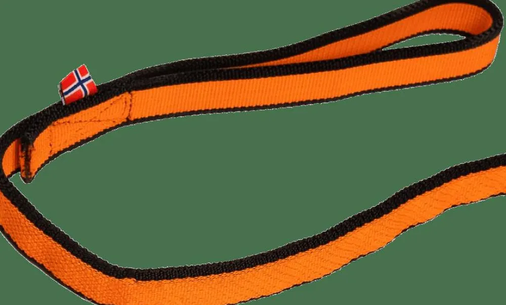 Non-stop Dogwear Bungee Leash 2.8m Black/Orange Outlet