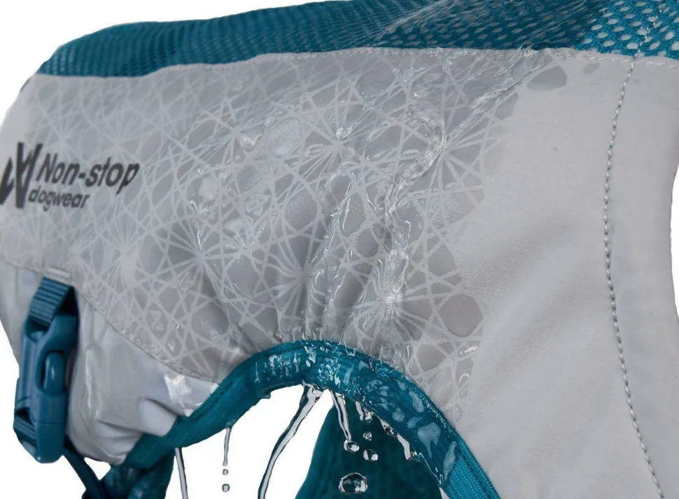 Non-stop Dogwear Cooling Vest Light gray/Teal