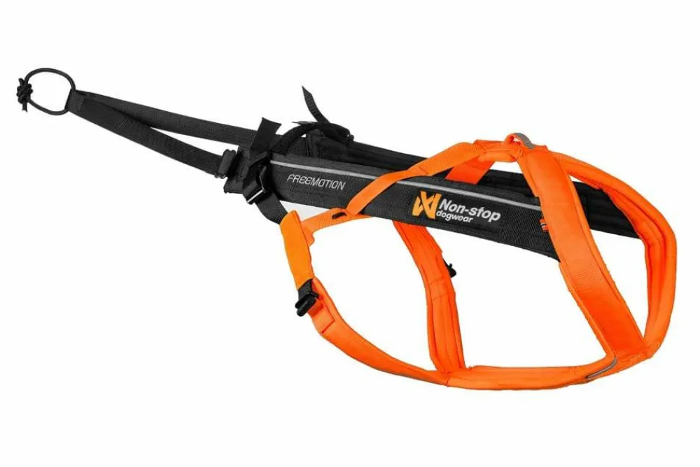 Non-stop Dogwear Freemotion Harness 5.0 Size 5 Black/Orange Discount