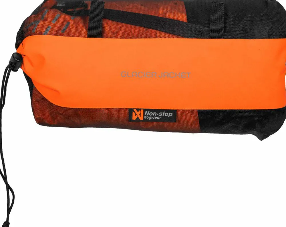 Non-stop Dogwear Glacier Dog Jacket 2.0 - Small Sizes black/orange New