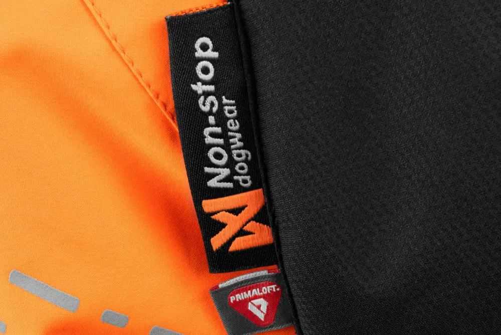 Non-stop Dogwear Glacier Dog Jacket 2.0 - Small Sizes black/orange New