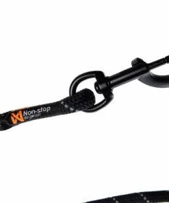 Non-stop Dogwear Rock Adjustable Leash Black