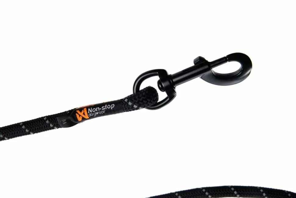 Non-stop Dogwear Rock Adjustable Leash Black
