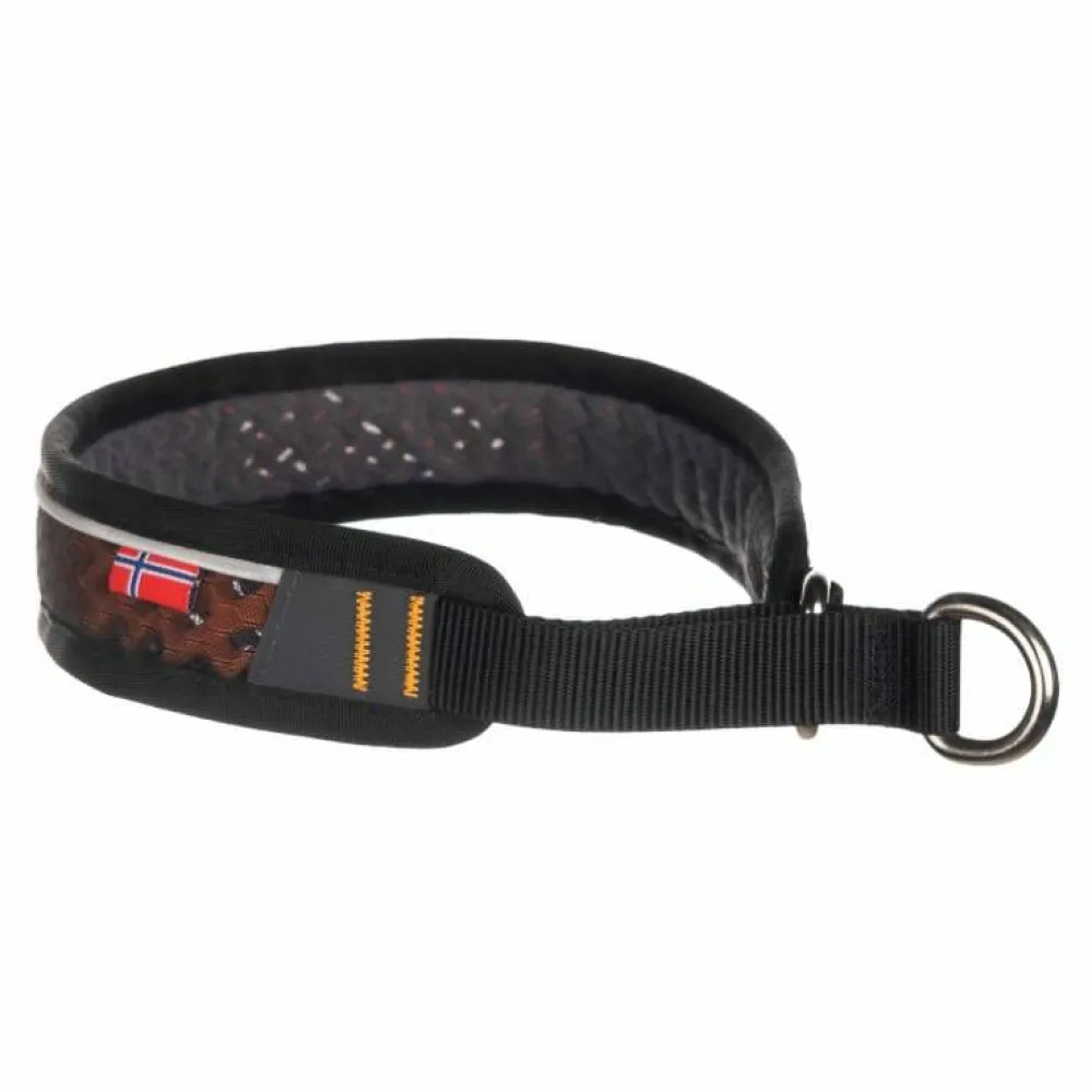 Non-stop Dogwear Rock Collar V2 Black/ orange Hot