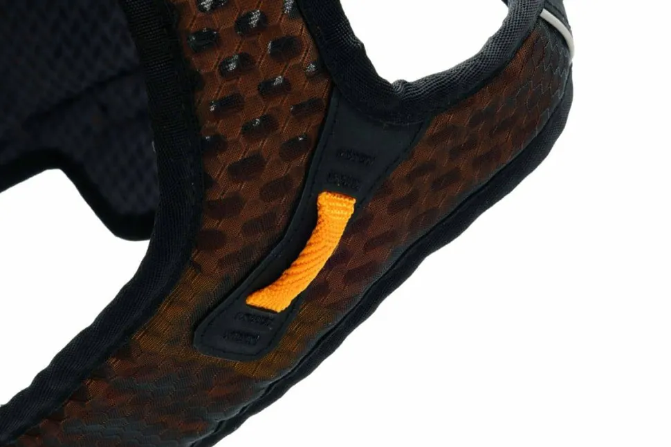 Non-stop Dogwear Rock Harness Long S Black/Orange