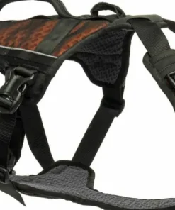 Non-stop Dogwear Rock Harness Long S Black/Orange