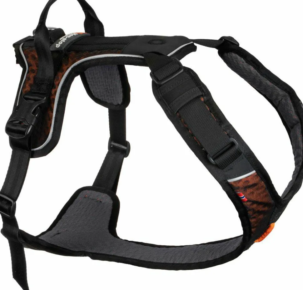 Non-stop Dogwear Rock Harness Orange