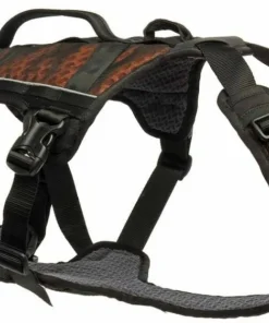 Non-stop Dogwear Rock Harness Long XS black/orange Hot