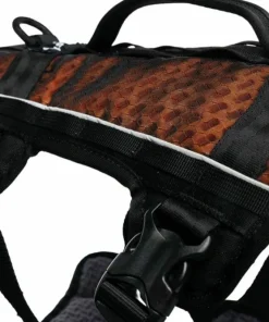 Non-stop Dogwear Rock Harness Long XS black/orange Hot