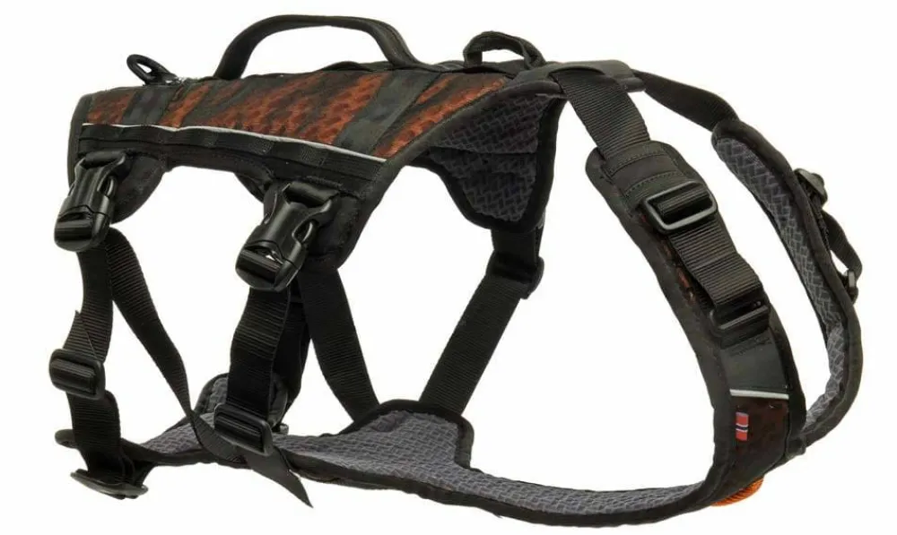 Non-stop Dogwear Rock Harness Long XL black/orange Hot