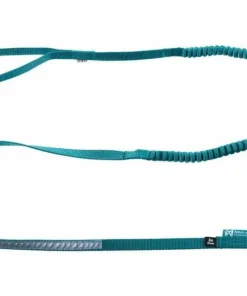 Non-stop Dogwear Touring Bungee Leash Teal