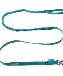 Non-stop Dogwear Touring Bungee Leash Teal