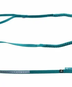 Non-stop Dogwear Touring Bungee Leash Teal Clearance