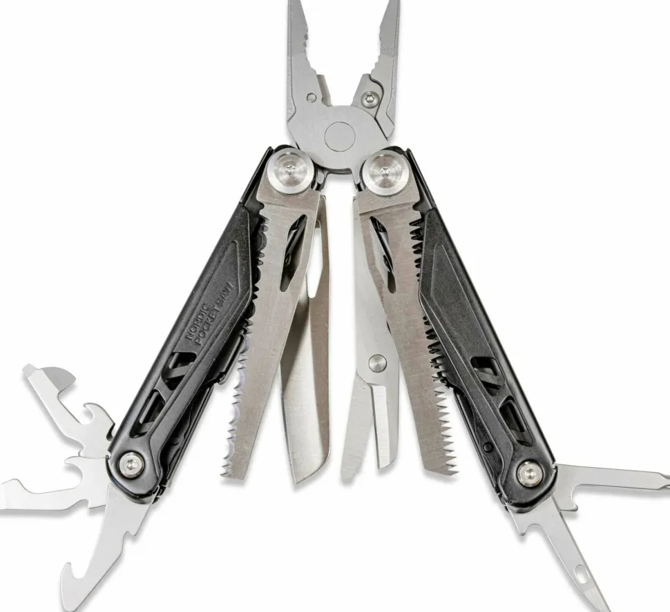 Nordic Pocket Saw Multitool 13 Black