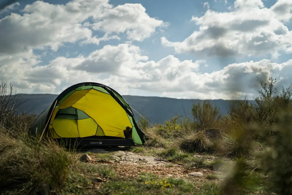 Nordisk Halland 2 LW (2.0) Tent Black Forest Green