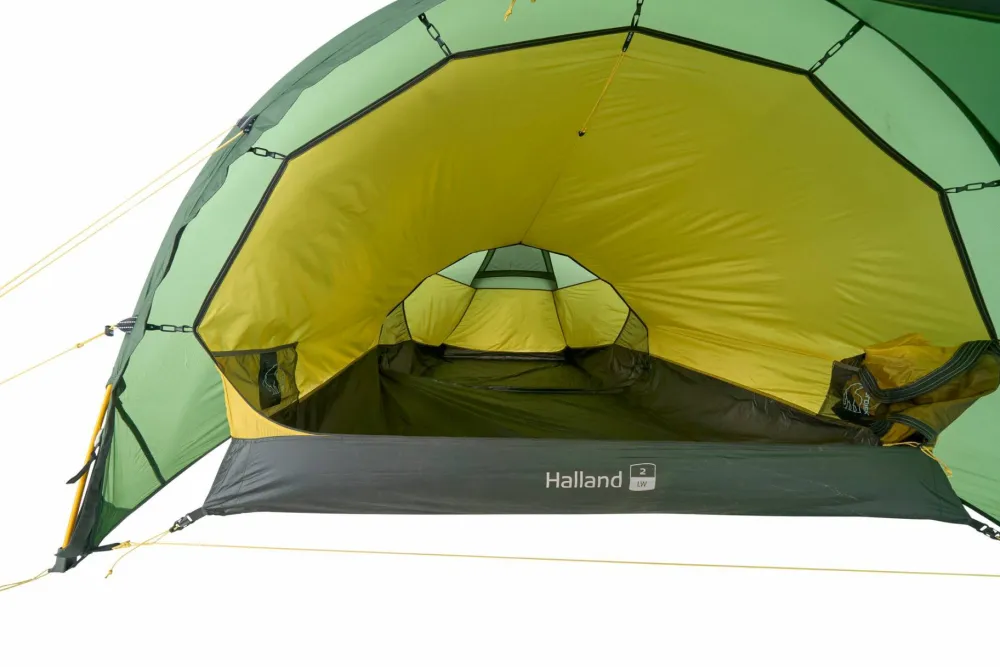 Nordisk Halland 2 LW (2.0) Tent Black Forest Green